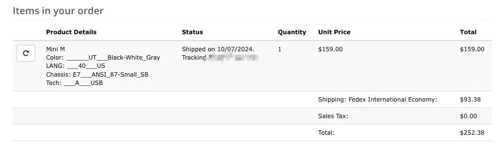 Unicomp Ultra Classic Keyboard Order